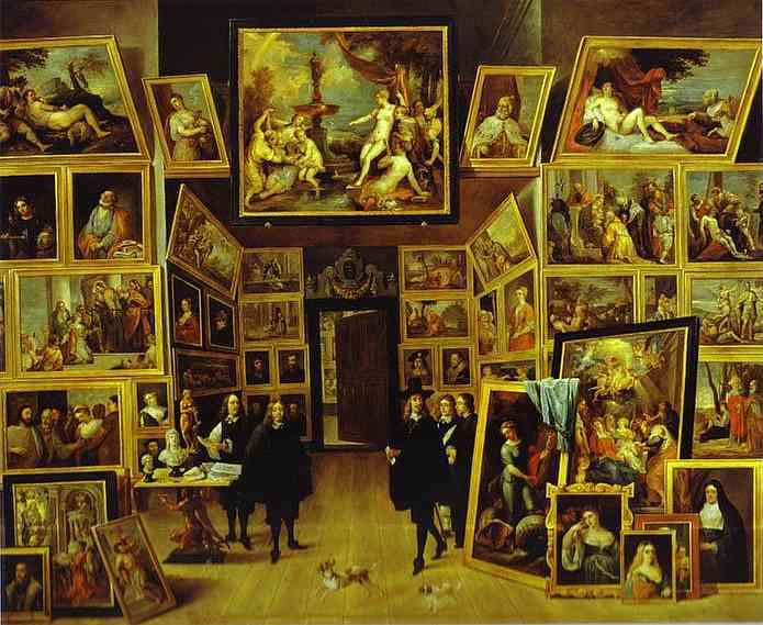 Archduke Leopold William in his Gallery in Brussels